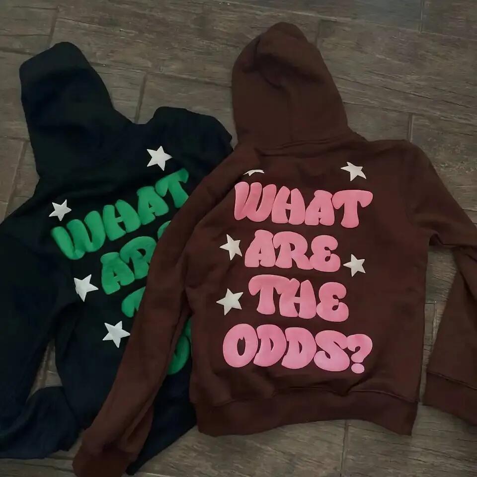 Custom Men Hooded Sweatshirt High Quality Heavy French Terry Cotton Pullover 3D Foam Screen Puff Printing Unisex Hoodie