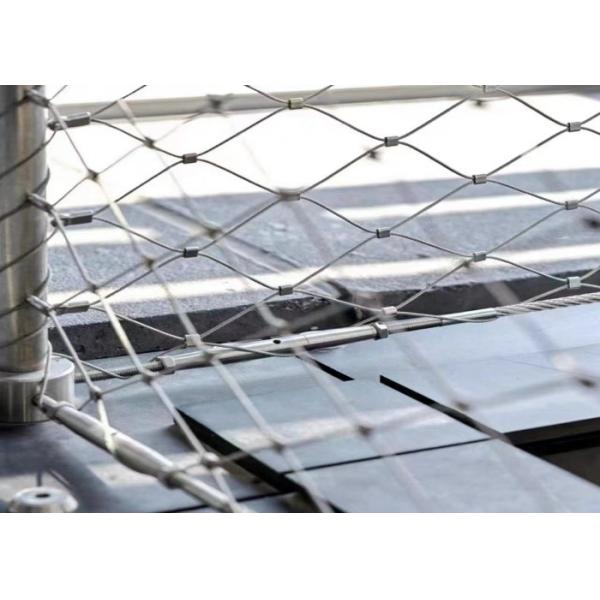 Lightweight Flexible SS316 Wire Rope Mesh with Easy Installation for Security Fence