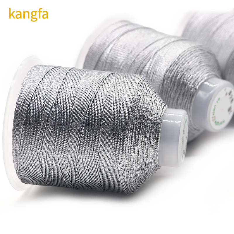 100g Gold And Silver Silk Muti-strands Polyester Metallic Yarn Thread for DIY Embroidery