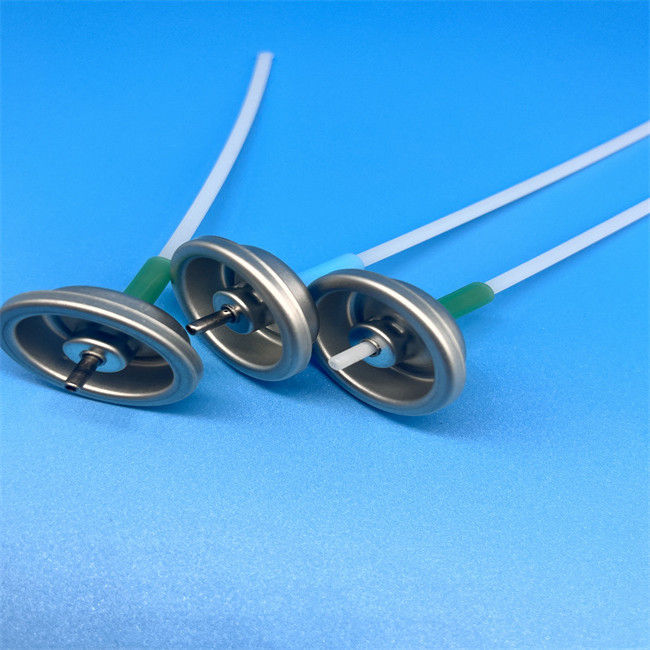 Aluminum Button Actuator Aerosol Valve With Varied Spray Rates And Universal Compatibility