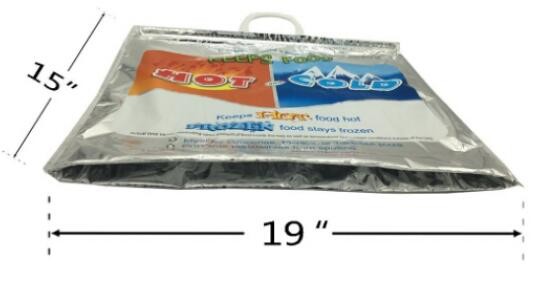 custom bulk waterproof large soft folding food delivery picnic lunch tote grocery cooler bag aluminum foil thermal bags