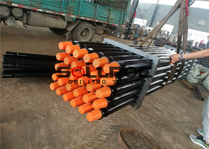 API Reg DTH Drill Pipe DTH Drill Rod For Blast Hole Drilling1000mm ~ 9000mm Length