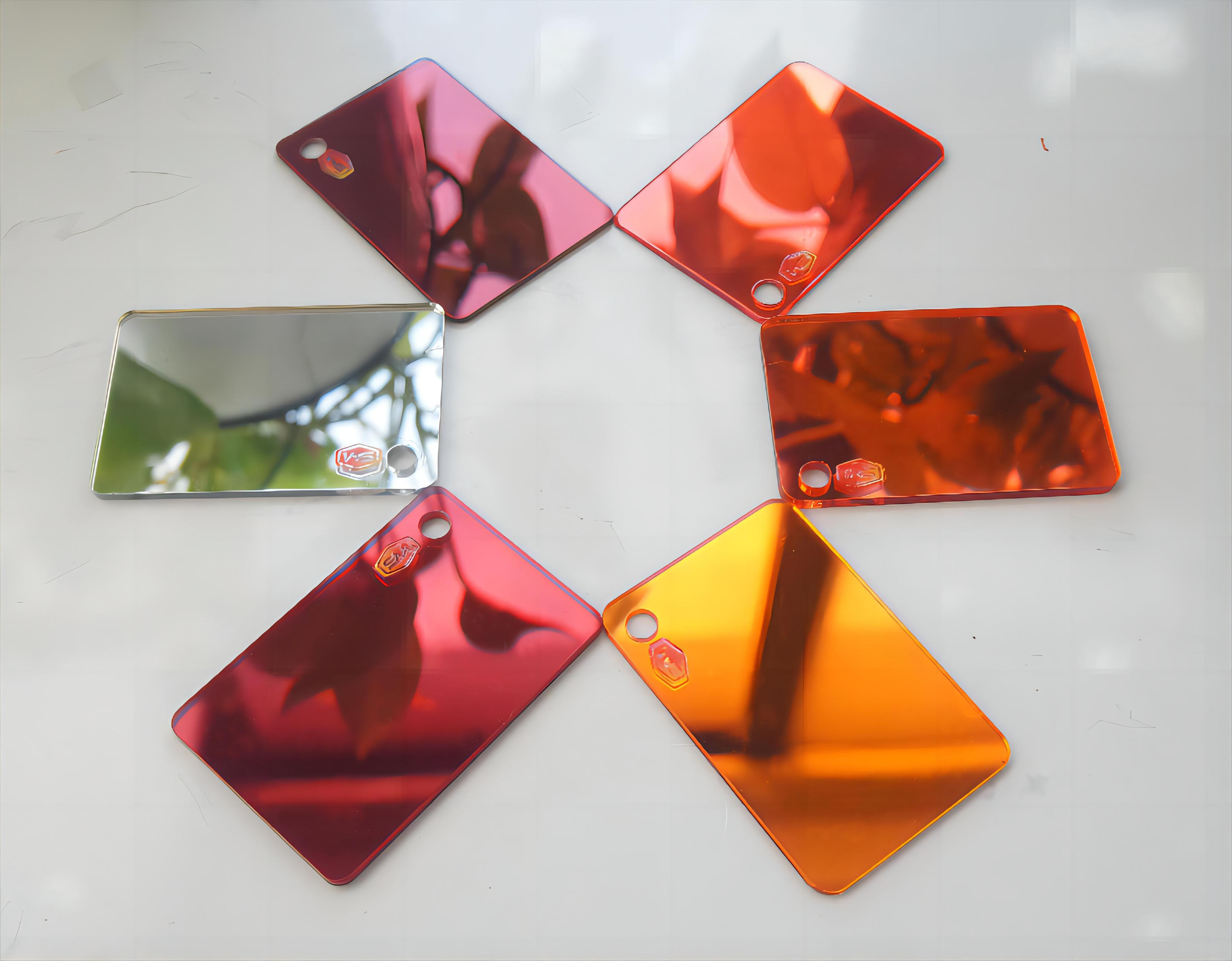 Extruded Mirror Acrylic Sheet 1220*2440mm Plexiglass Sticker Adhesive Plexiglass Sheet