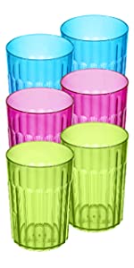 rainbow drink tumblers