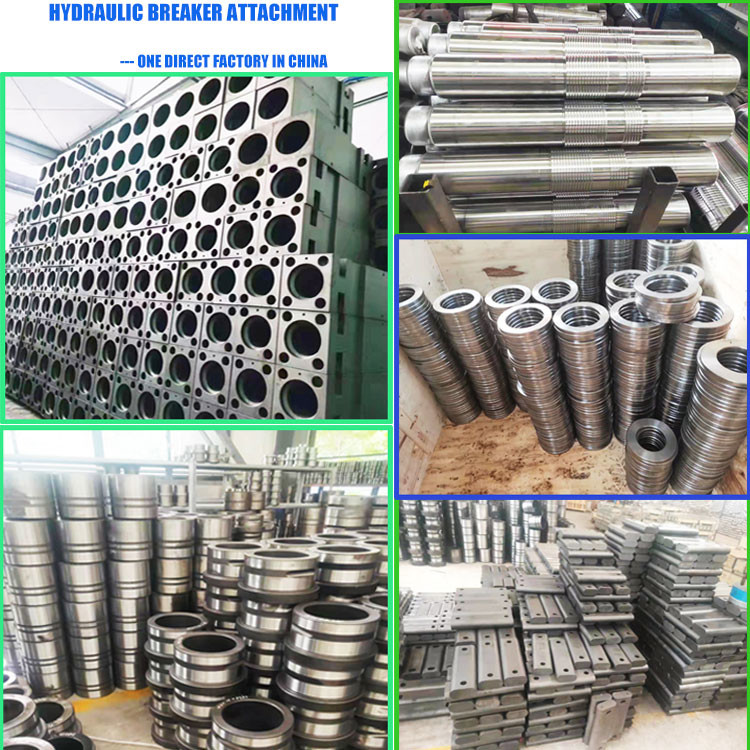 100mm Chisel Concrete Breaker Attachment 42CRMO Hydraulic Skid Loader Concrete Breaker