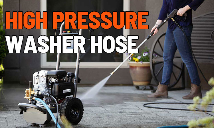 4000 PSI Hot Water Resistant High Pressure Washer Hose with 1/4" 3/8" ID for Carpet Cleaning Systems