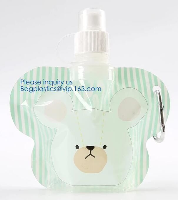 Custom Reusable Juice Food Packaging Plastic Bag Alcohol Drink Wine Spout Pouch Bag,liquid spout pouch/wine drink juice