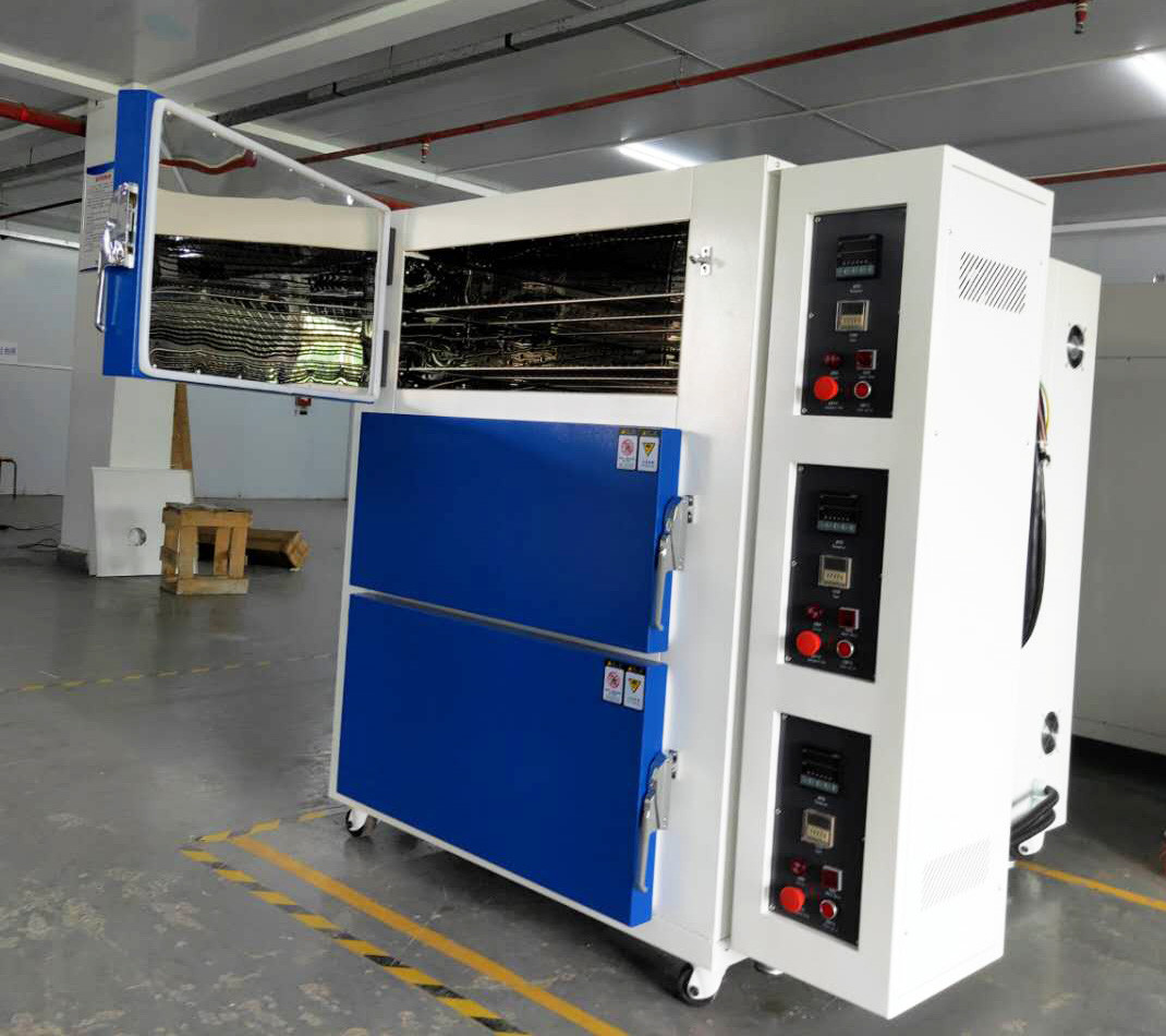 LIYI 3 Chamber Combined Electric Drying Oven Separate Control Laboratory Hot Air Oven