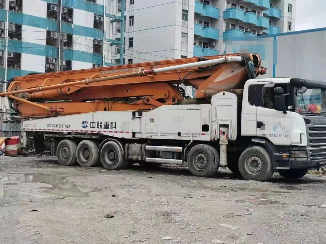 Trailer Pump Stationary Pump Mobile Pump Zoomlion 63meter 52meter Pump Truck Mounted
