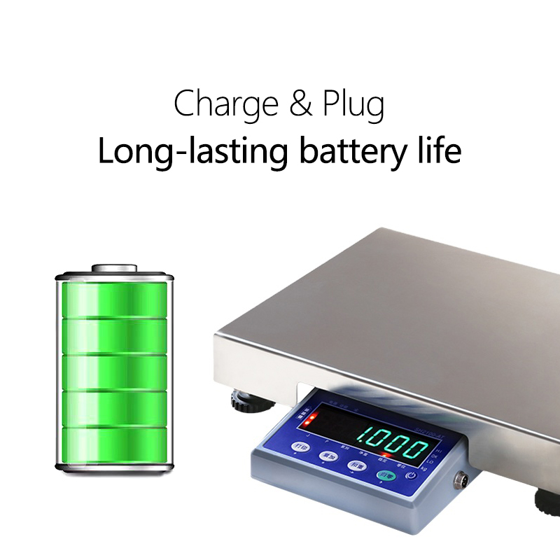 SOHE ATJ 30kg Three Color Alarm Electronic Industrial Weighing Scales Platform Maximum Range