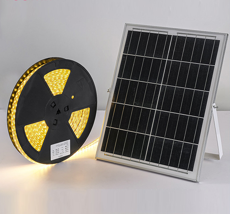 2200k 10 Meters Solar Light Strip Outdoor Solar Powered Rope Lights