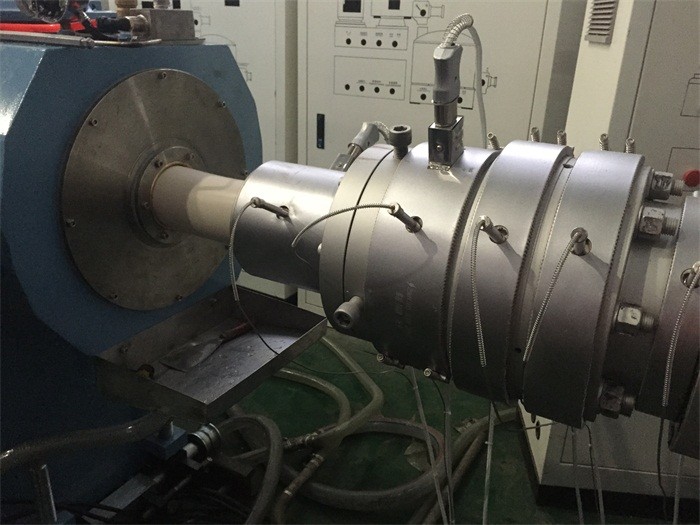 315 - 630mm PVC Drainge Pipe Extrusion Line With SJ92 Twin Screw Extruder
