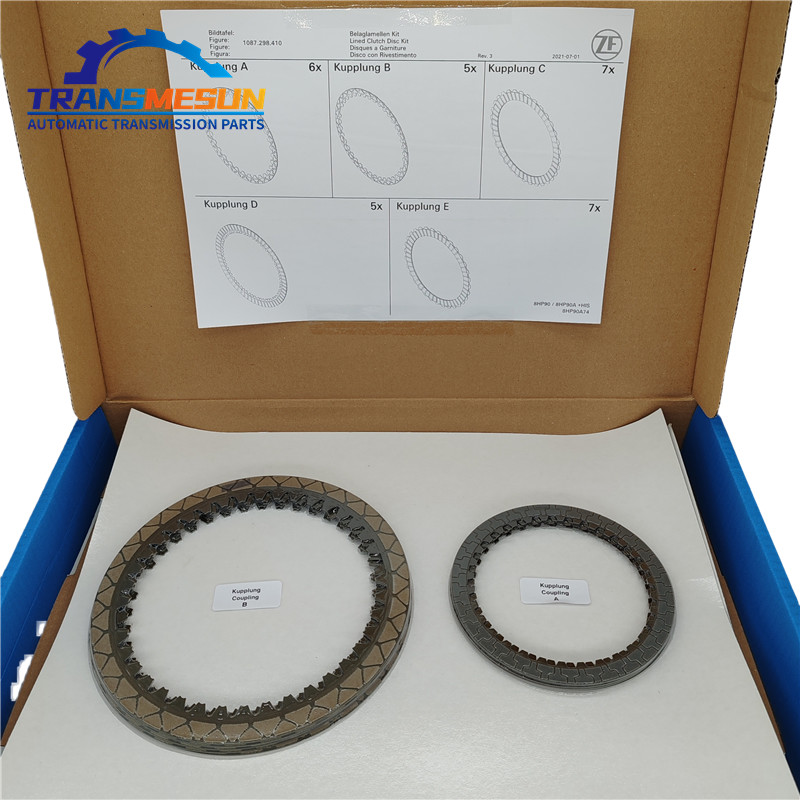 1087298410 Genuine Friction Disc Kit For ZF8HP-90 Automatic Transmission