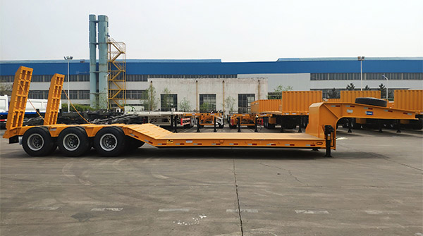 CIMC Lowbed Low Loader Semi Trailer for Sale in Senegal