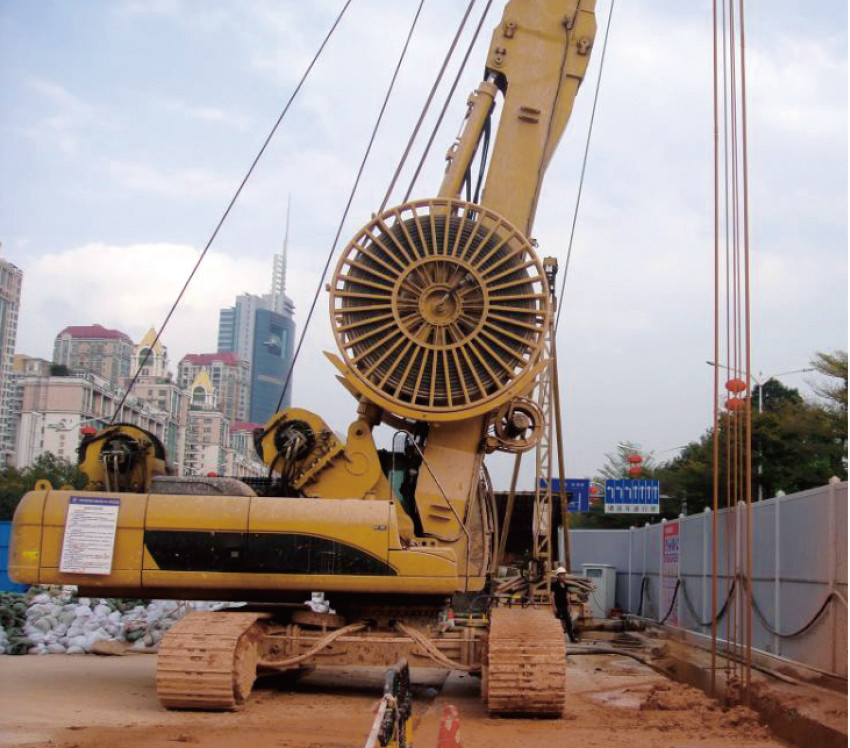 Hydraulic Crawler Mounted Diaphragm Wall Machine