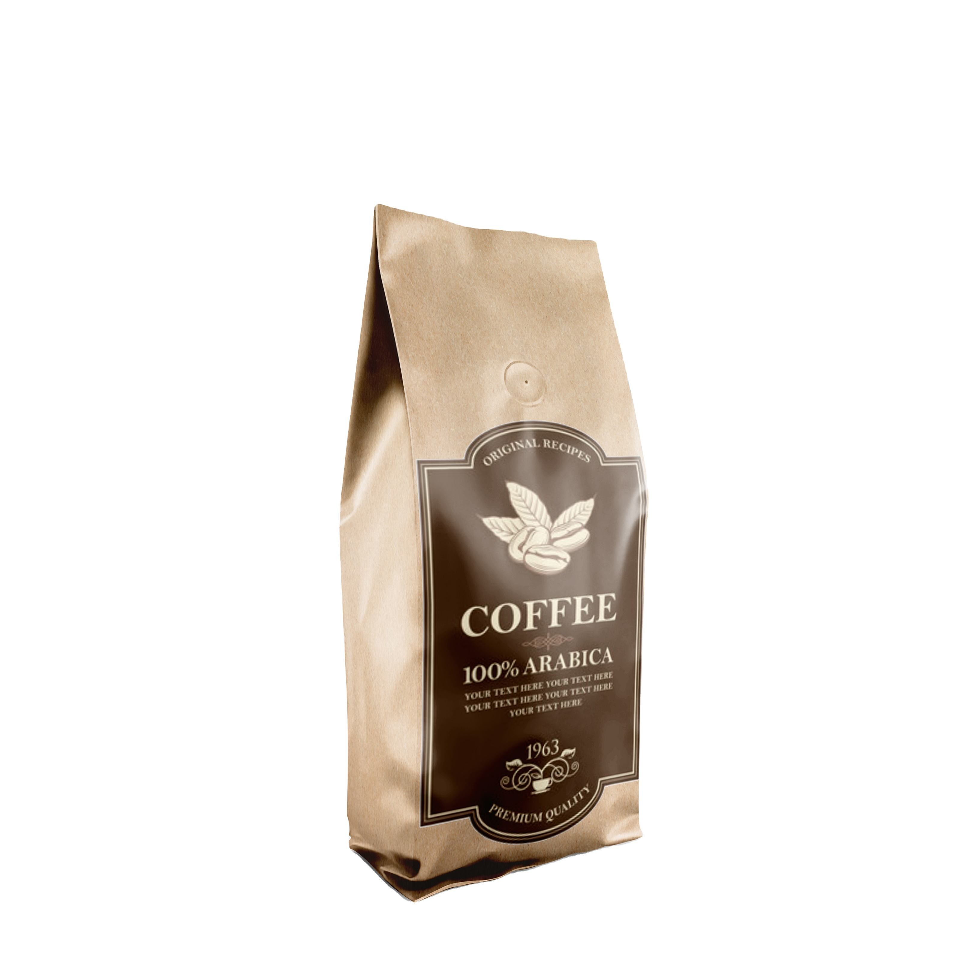 Custom Logo Takeout Food Takeaway Treat Roast Chicken Kebab Kraft Paper Bag Fired Chips Packaging Bags