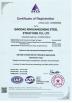Qingdao Xinguangzheng Husbandry Co.,  Ltd Certifications