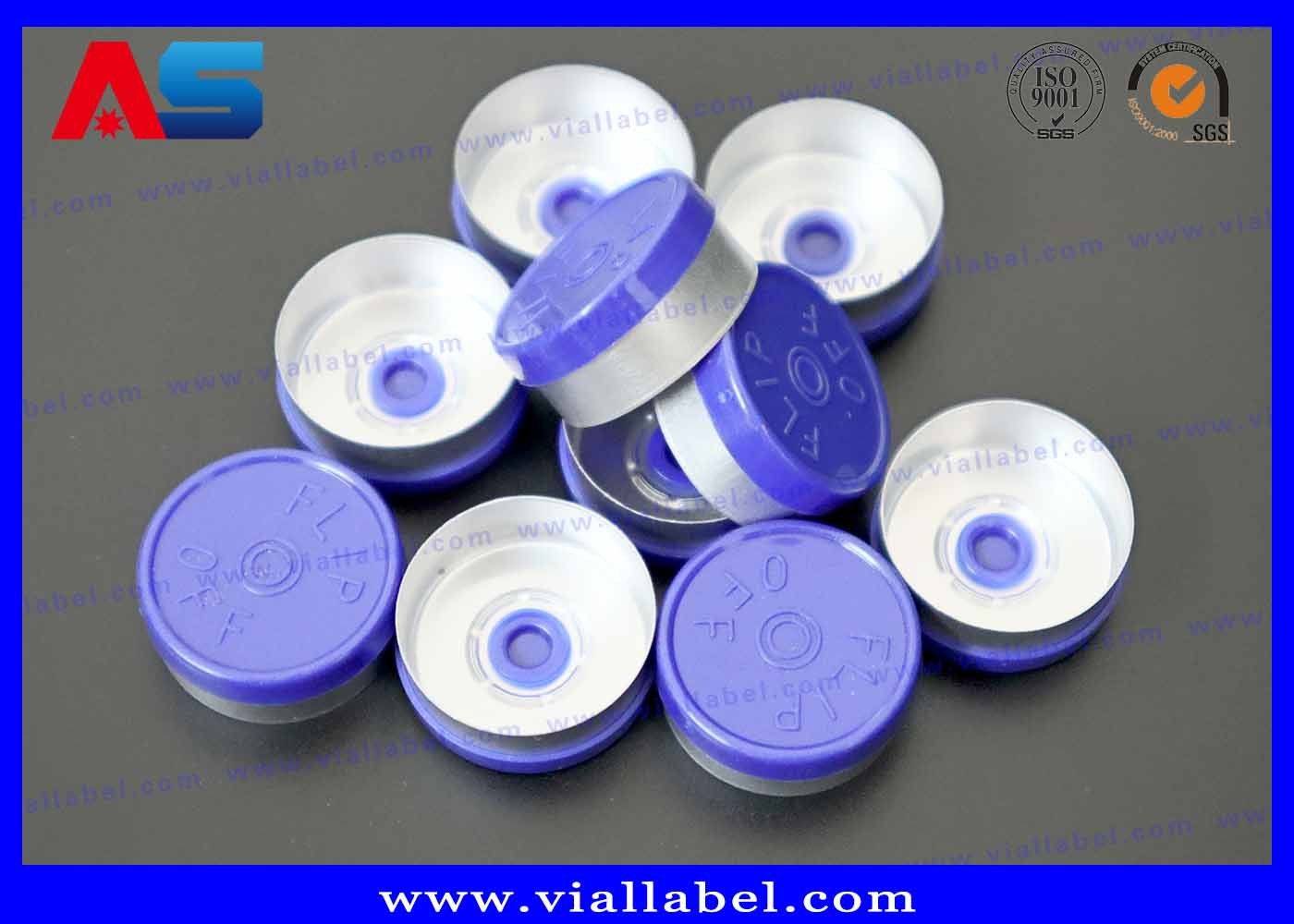 Heat Resistant Plastic Tops Flip Off Cap For Storing Chemistry Vials Bottles