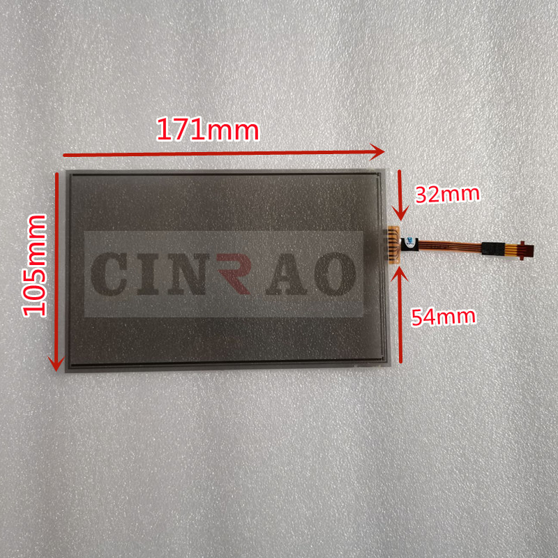 7.0 Inch 12 Pin TFT LCD Digitizer Toyota Camry 171*105mm Touch Screen Panel