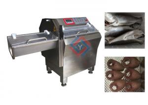 Buy cheap Automatic Fish Processing Equipment , Frozen Fish Slicing Machine High Efficiency product
