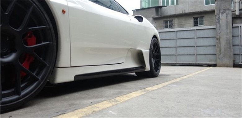For Ferrari F430 Body Kit F430 Upgraded ASI Style Front and Rear Bumpers Spoiler F430 Carbon Fiber Body Kit
