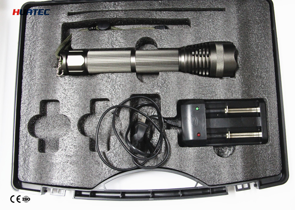 Power Saving Handheld Ultraviolet Light , Led Uv Light Torch Build In Battery