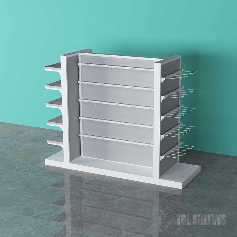 Supermarket Shelf Rack For Store Display 2400mm 2200mm 2000mm Height
