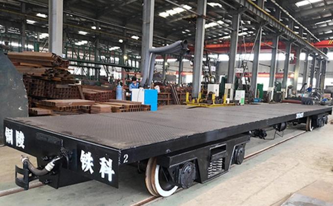 100T Railway Hot Metal Ladle Transfer Car for Steel Mill 1
