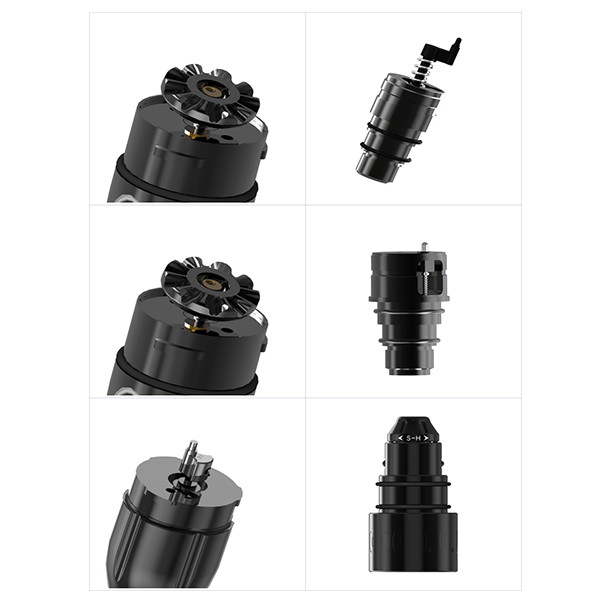 Strong Motor DC Power Supply Tattoo Machine Black Color For Tattoo Artist