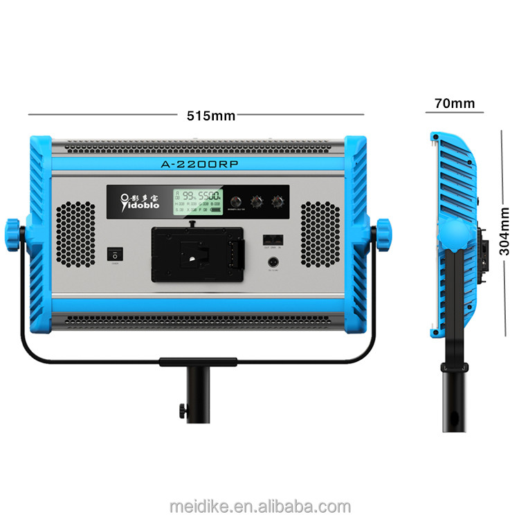 Yidoblo RGBW Video 3 In 1 LED Panel Light A-2200C Fill Shoot TV Film