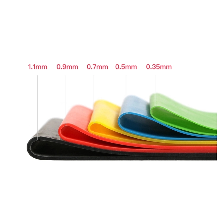 Antifriction 0.7mm X Heavy Resistance Bands Loop Band Exercises For Glutes