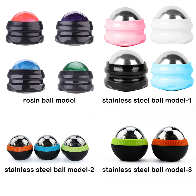 Colorful Handheld Self Massage Roller Ball Dia54mm Simple Device