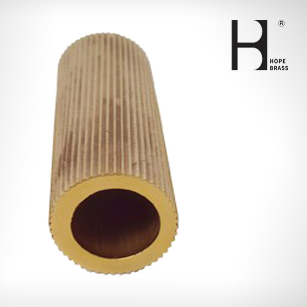 1m Length Hollow Brass Tube , Anti Corrosion 5mm Brass Tube