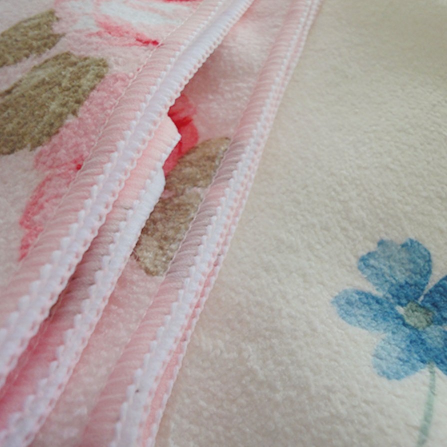 Flower printed tea 100% polyester towel
