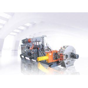 Four Pins Reciprocating Kneader Extruder Machine Self Cleaning GWHS Series