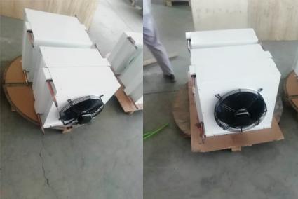 Blockchain Miners Hybrid Dry Cooler With Ziehl Abegg Axial Fans