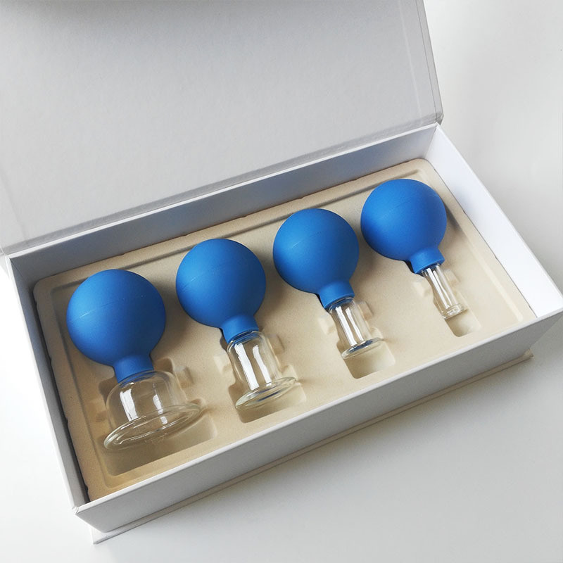 4Pcs Silicone Cupping Therapy Sets Massage Cellulite Cupping Set Silicone Cupping Set Silicone