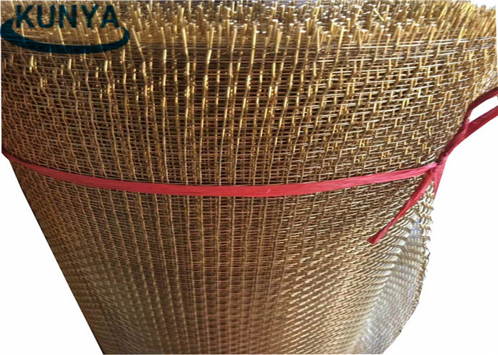 RFI Bronze Metal Mesh Brass Wire Cloth Screen 50m Rectangle Copper