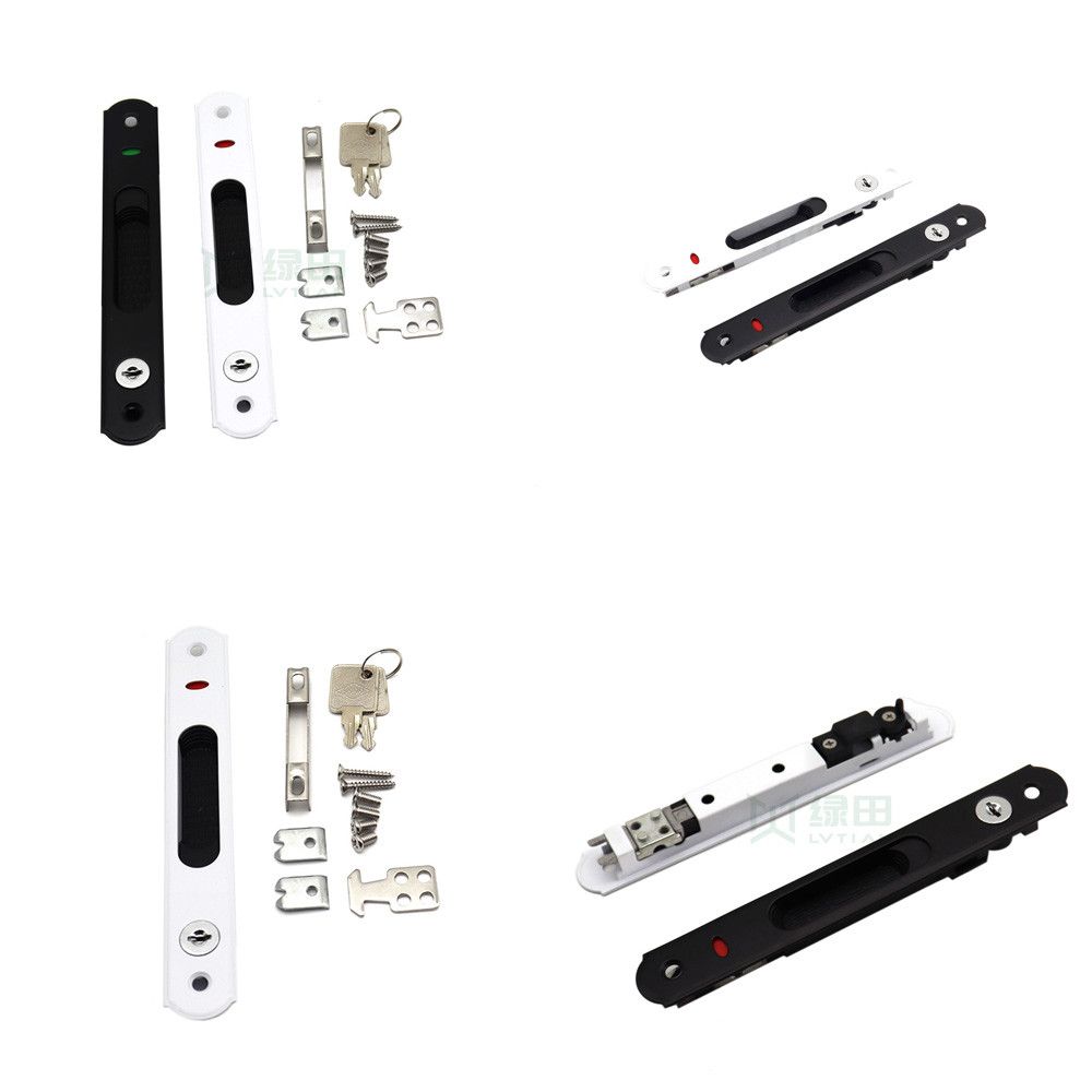 Sliding Door And Window Locks With Key , Aluminium Window Handle Lock Customized