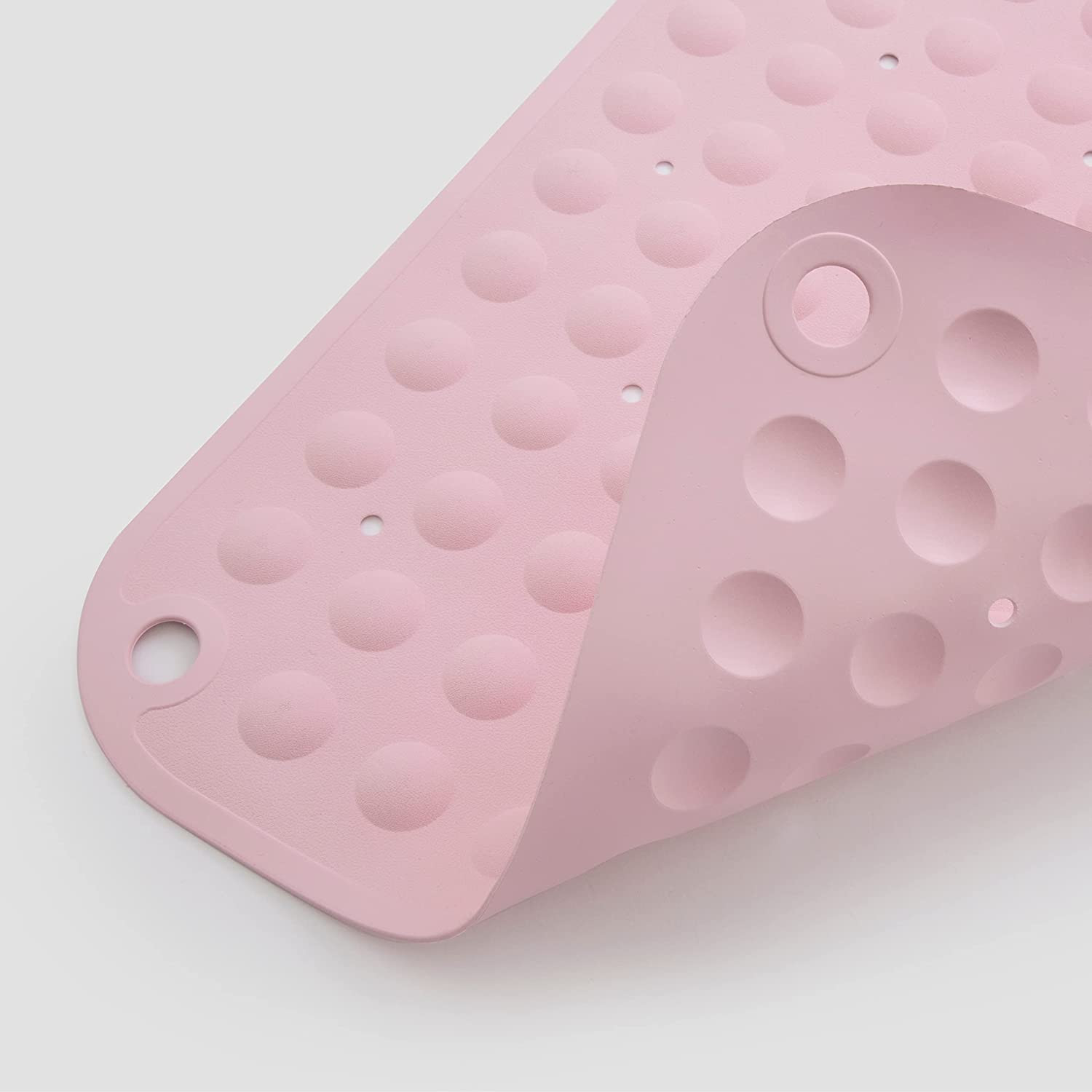 Practical Reusable Silicone Bathroom Mat , Lightweight Suction Mat For Shower
