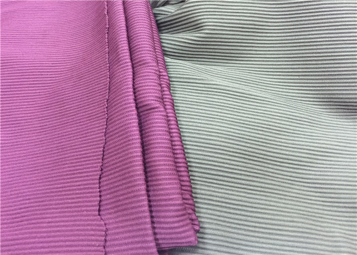 Custom Solids Recycled Polyester Fabric Full Dull Oil Resistant For Yoga Pants