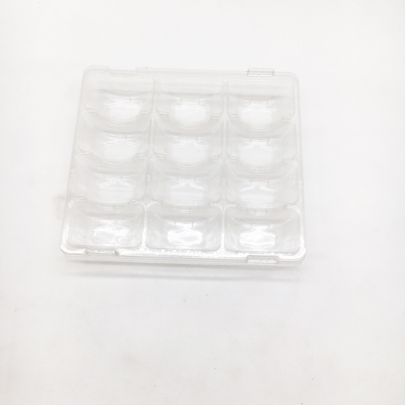 Plastic Clear 12 pack macaron tray
