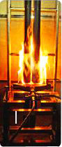 HH52127 Wire Testing Equipment , Bunched Cable Vertical Flame Spread Tester