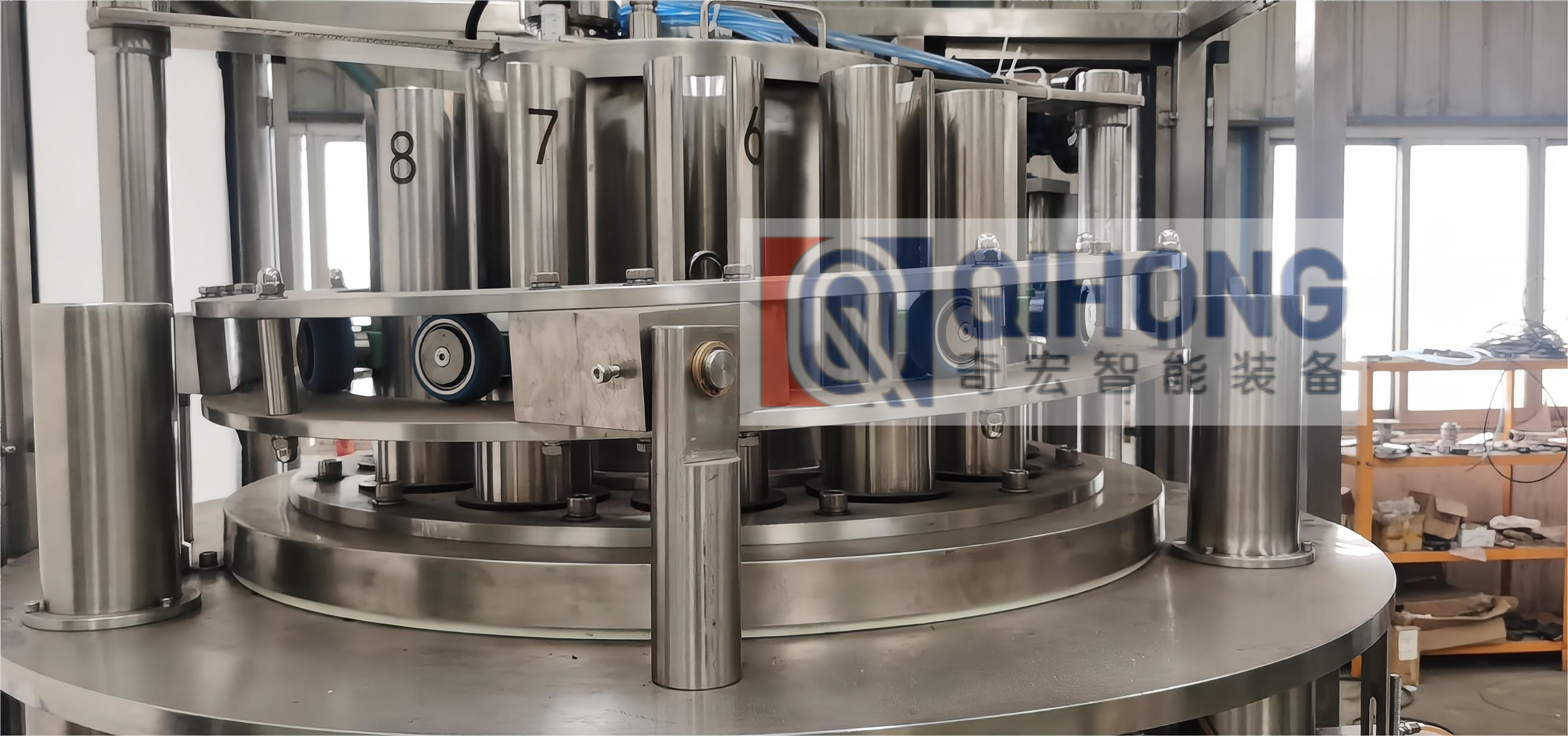 9 Heads Full Automatic Filling Machine , thick Sauce Filling Equipment Easy Operate