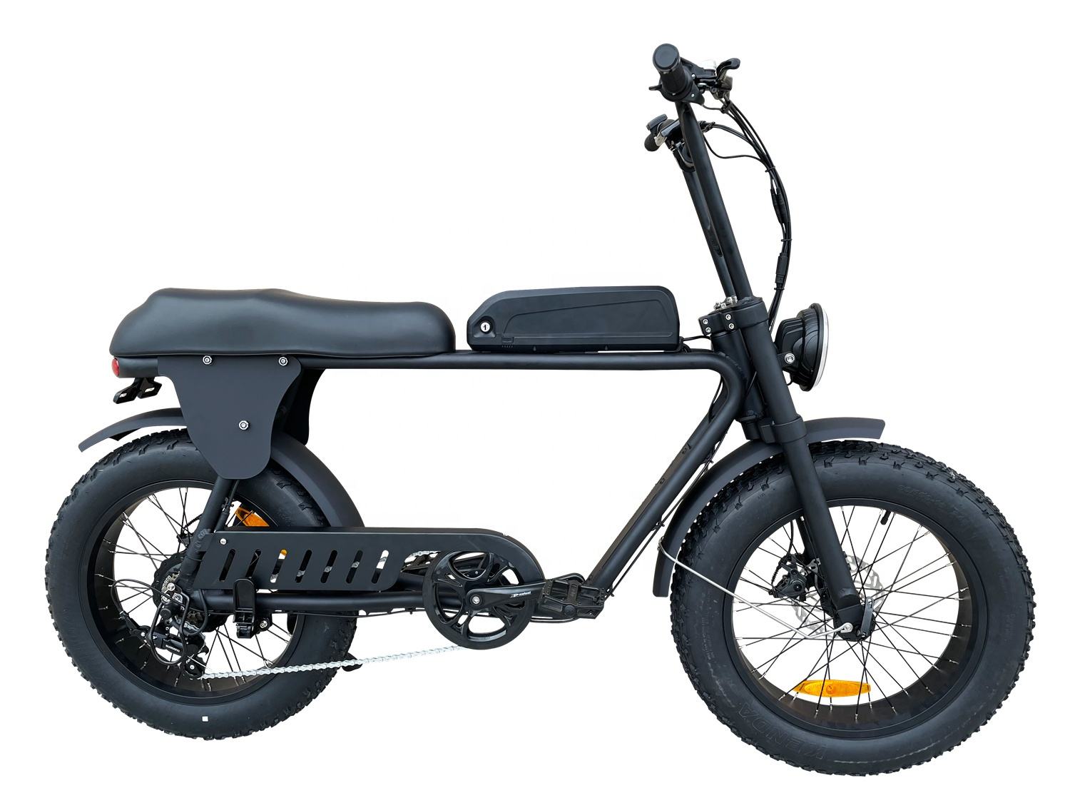 Fat Tire 73 Electric City Bike Front Suspension 48V 500W 750W Electric Bicycle 20"*4.0 Electric Fat Bike