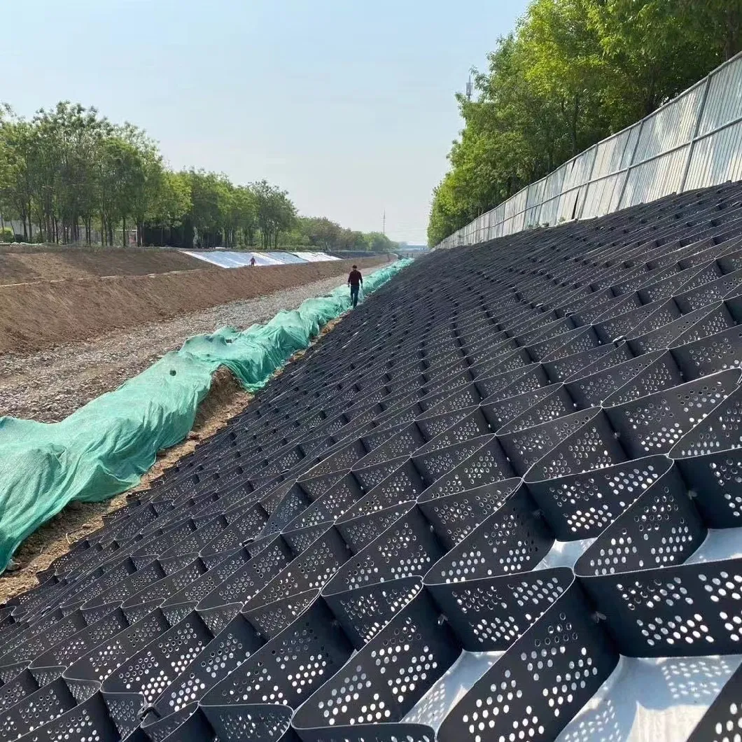 Quality Assurance Durable Wear-Resistant Contact Products Textured HDPE Geocell