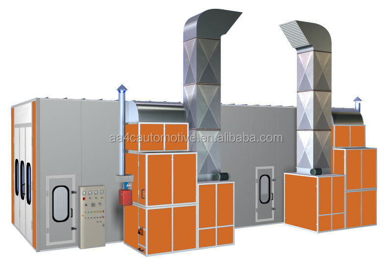 AA4C auto spray booth spraybooth car painting booth auto spray booth car painting oven customized size truck bus spraybooth