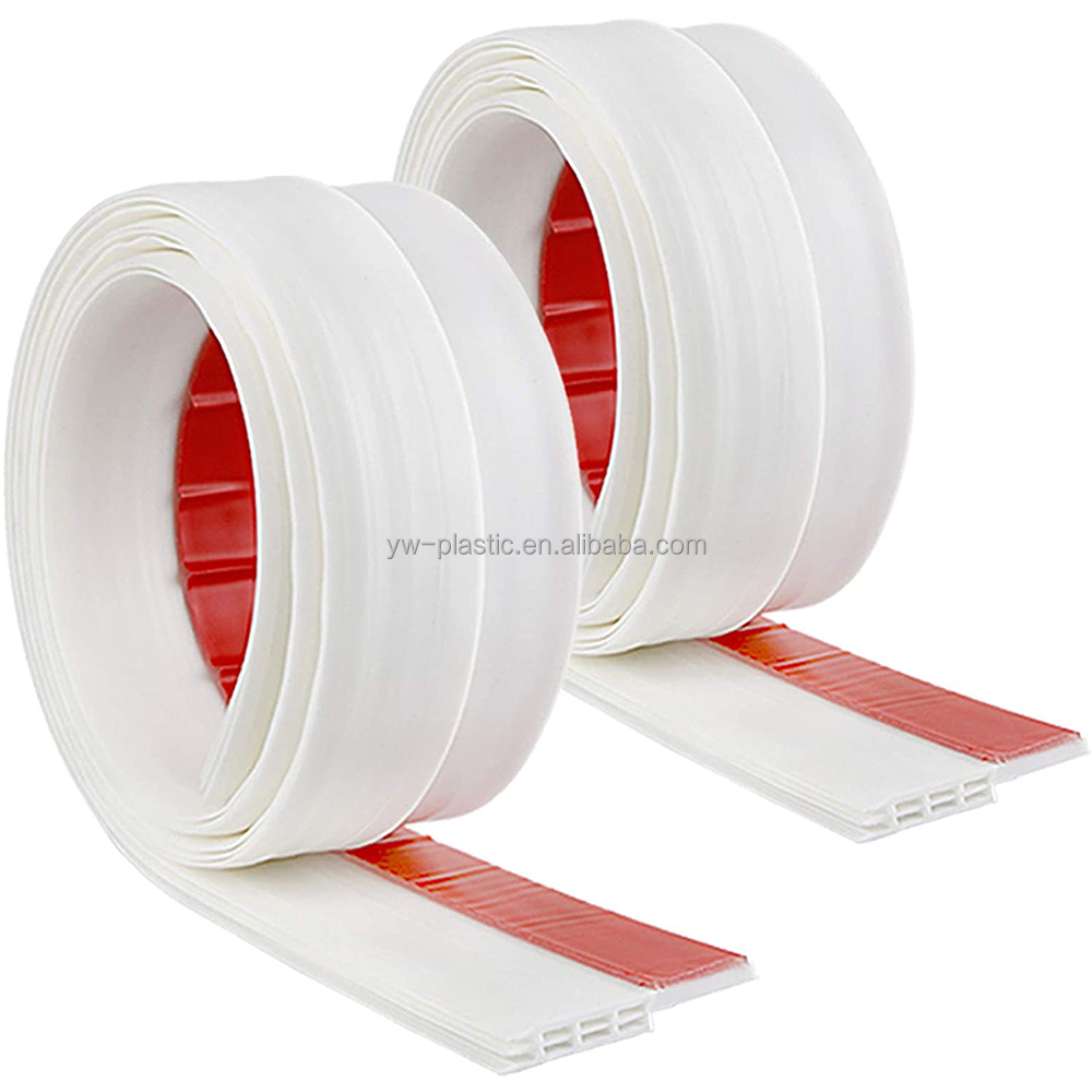Black Silicone Door Weather Stripping Door Draft Stopper with Material Sample 5-7days