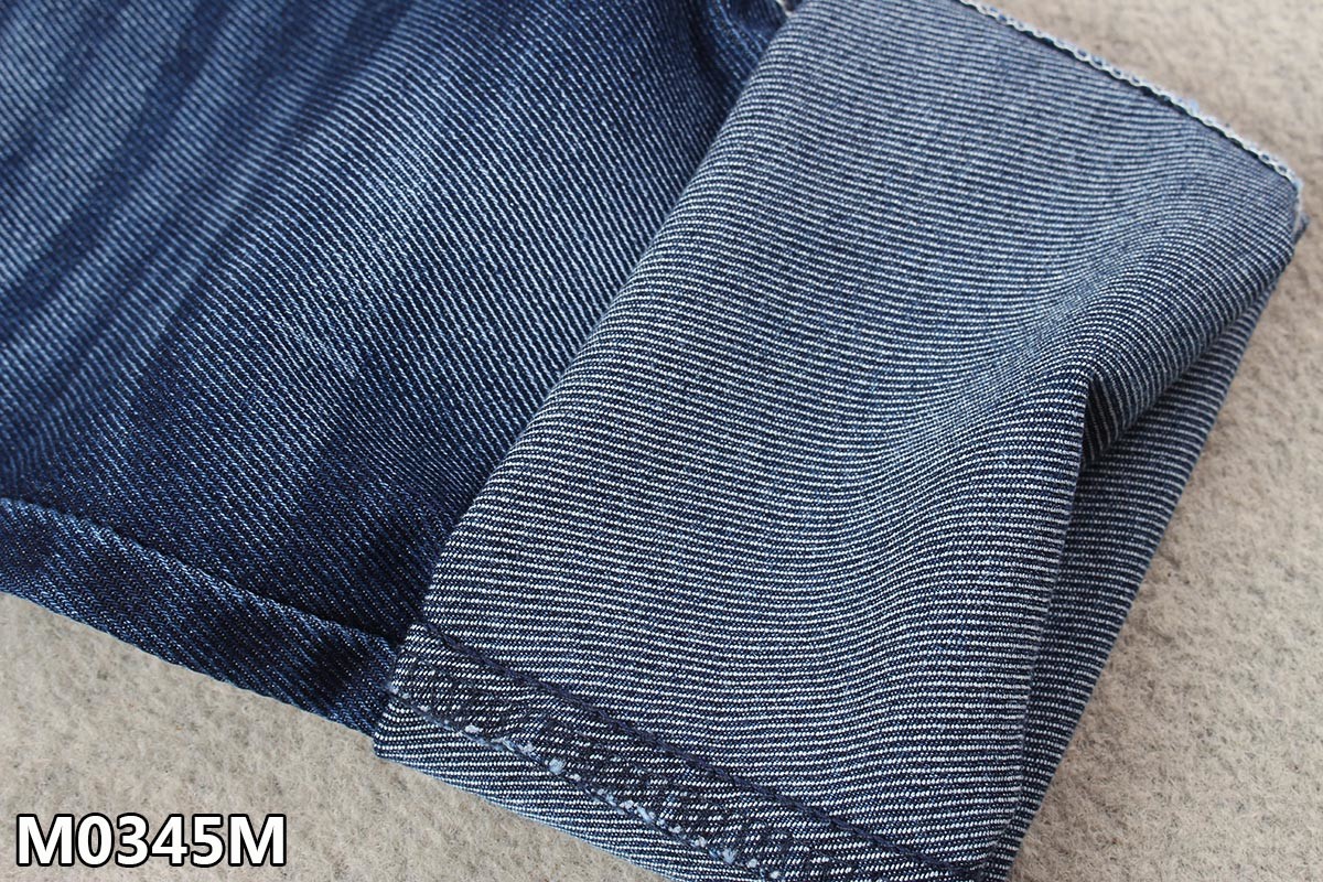 Soft Weaving Stretch Twill Denim Fabric 10.3oz Middle Weight