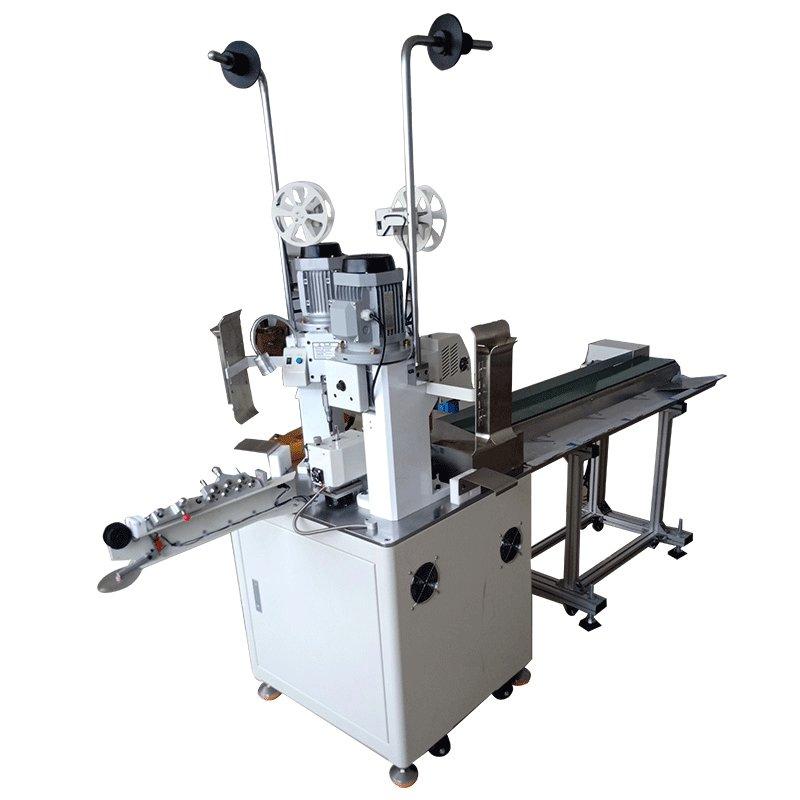 Automatic Wire Cutting Stripping Terminal Crimping Machine with Wiring Conveyor Belt